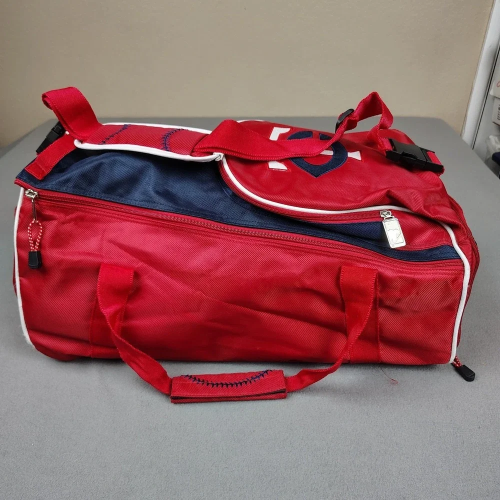 Vintage Minnesota Twins Baseball Duffle Sports Bag Vented Cleat Pocket  MLB EC